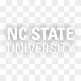 Nc State Logo Center - Monochrome, HD Png Download - nc state logo png
