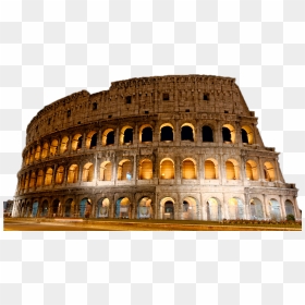 Colosseum, HD Png Download - roman statue png