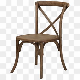 Wooden Cross Back Chair, HD Png Download - wood cross png