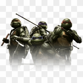 Teenage Mutant Ninja Turtles Injustice 2 Png, Transparent Png - tmnt logo png