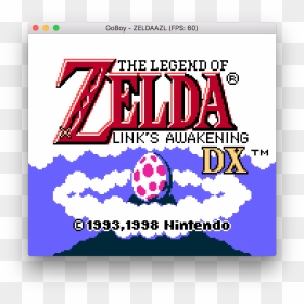 Zelda Link's Awakening Gbc, HD Png Download - gameboy logo png
