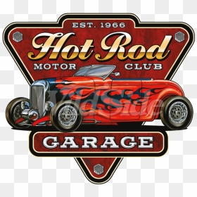 Hot Rod Motor Club Garage - Logo Hot Rod Garage Png, Transparent Png - garage png
