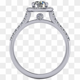 Engagement Ring , Png Download - Engagement Ring, Transparent Png - halo ring png