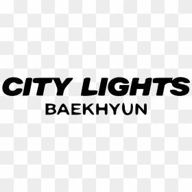 Black-and-white, HD Png Download - city lights png
