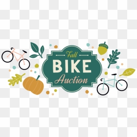 Fall Bike Auction - Pumpkin, HD Png Download - fall leaves and pumpkins border png