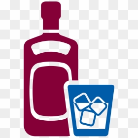 Alcohol Withdrawal Clip Art, HD Png Download - drink icon png