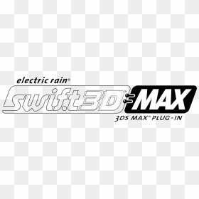 Swift 3d Max Logo Black And White - Parallel, HD Png Download - 3ds max logo png