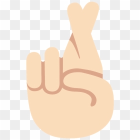 Fingers Crossed Emoji Transparent , Png Download - Finger Crossed Emoji Transparent, Png Download - finger emoji png