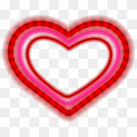 Shining Heart Png Clipart Image - Valentine Frame Heart Png Transparent, Png Download - shining png