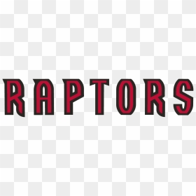 Toronto Raptors-wordmark - Toronto Raptors Logo Text, HD Png Download - raptors logo png