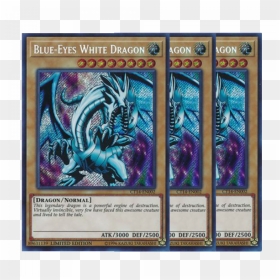 Blue Eyes White Dragon Dor S001, HD Png Download - blue eyes white dragon png