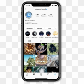 Science Channel Ig Home Phone, HD Png Download - phone .png