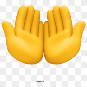 Transparent Holidays Yellow Personal Protective Equipment - Plastic, HD Png Download - finger emoji png
