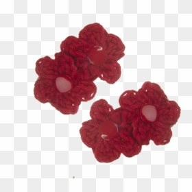 Broche Florecitas Tejidas 2 Piezas - Artificial Flower, HD Png Download - florecitas png
