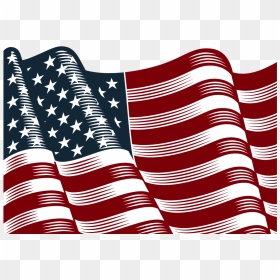 Png American Flag - Desenho De Bandeira Dos Estados Unidos, Transparent Png - bandeira eua png