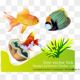 Free Vector Fish Clip Arts - Fish All Free Download, HD Png Download - fish icon png