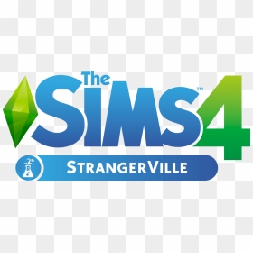 Sims 4 Logo Pack Jeu Gamepack Strangerville English - Sims 4 Strangerville Logo, HD Png Download - battlefield 4 logo png