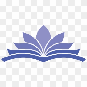 Reis Learning Center Lotus - Open Book Logo Design, HD Png Download - open book icon png
