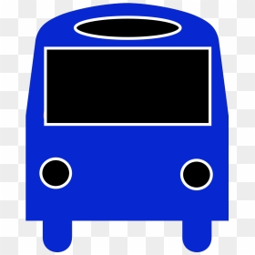 Blue Bus Svg Clip Arts - Bus, HD Png Download - bus clipart png