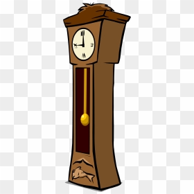 Grandfather Clock Clipart At Getdrawings - Grandfather Clock Clipart Transparent, HD Png Download - cartoon clock png