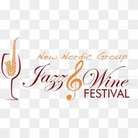Jazz And Wine Logo - Calligraphy, HD Png Download - jazz logo png