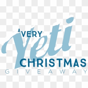 A Very Yeti Christmas Giveaway - Graphic Design, HD Png Download - yeti coolers logo png
