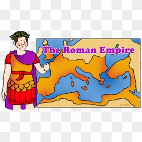 Rome Clip Art By Phillip Martin, Julius Caesar And - Roman Empire Clip Art, HD Png Download - julius caesar png