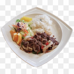 Bulgogi Rice Bowl - Steamed Rice, HD Png Download - rice bowl png