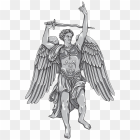 Archangel Vector Saint Michael - Archangel Saint Michael Vector, HD Png Download - archangel png
