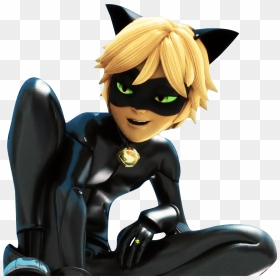 Miraculous Ladybug Wallpaper Entitled Chat Noir - Chat Noir, HD Png  Download, png download, transparent png image