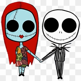 Nightmare Before Christmas Jack And Sally Png Clipart - Nightmare Before Christmas Sally Phone Case, Transparent Png - jack and sally png