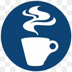Cup Clipart , Png Download - Coffee With Blue Logo, Transparent Png - coffee cup icon png