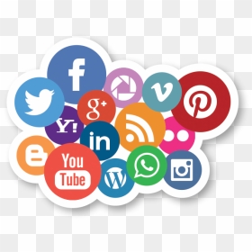 Social Media Bulk, HD Png Download - iconos redes sociales png