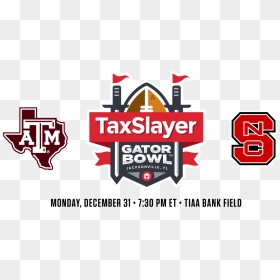 Join Us In Jacksonville - Taxslayer Gator Bowl 2020, HD Png Download - nc state logo png