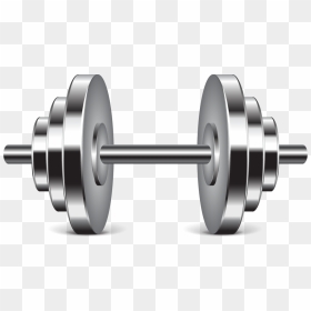 Cartoon Weights Transparent, HD Png Download - dumbbell clipart png