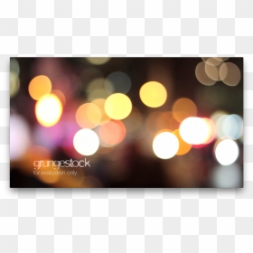 Blurry City Lights Transparent, HD Png Download - city lights png