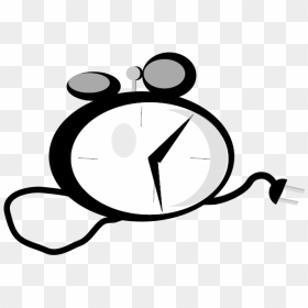 Alarm Clock - Alarm Clock Clip Art, HD Png Download - cartoon clock png