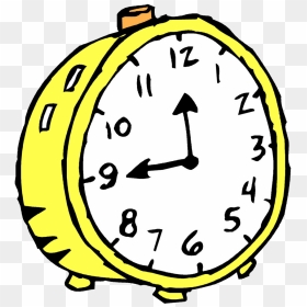 Timer Transparent Cartoon - Analog Clock Clip Art, HD Png Download - cartoon clock png