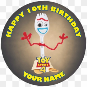 Toy Story 4 Forkie - Toy Story 3, HD Png Download - toy story logo png
