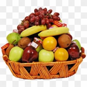 Fruits Basket Png - Transparent Background Fruit Basket Png, Png Download - fruit basket png