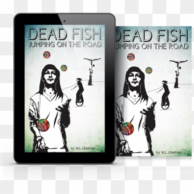 Dead Fish Jumping On The Road - Tablet Computer, HD Png Download - dead fish png