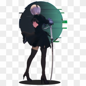 2b Tell Me God Are You Punishing Me , Png Download - Nier Automata Png, Transparent Png - 2b png
