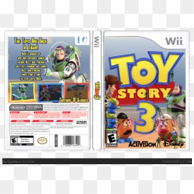 Toy Story 3 Box Art Cover - Wii, HD Png Download - toy story logo png