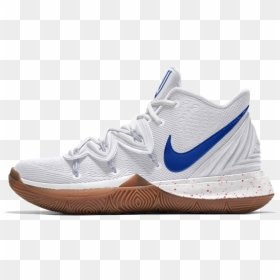Kyrie 5 White And Blue, HD Png Download - kyrie png
