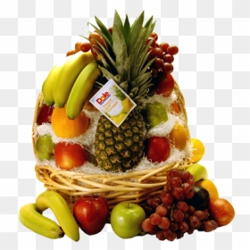 Fruit Basket , Png Download - Caja De Frutas De Regalo, Transparent Png - fruit basket png