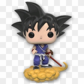Goku And Nimbus Pop, HD Png Download - goku.png