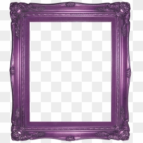 Transparent Purple Frame Png - Purple Picture Frame Png, Png Download - purple frame png