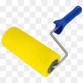 Texture Roller Coarse Yellow Ø 60mm, 18 Cm - Paint Roller, HD Png Download - plastic texture png