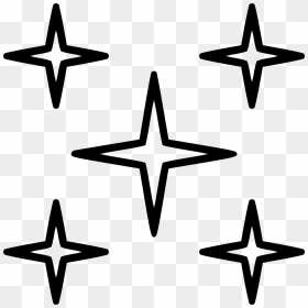 Stars, HD Png Download - line of stars png