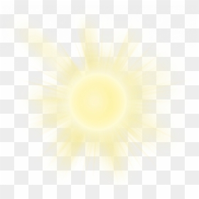 Download For Free Sun Png Picture - Realistic Sun Transparent Background, Png Download - gold lens flare png